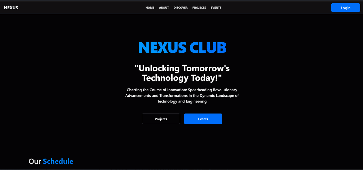 Nexus Website